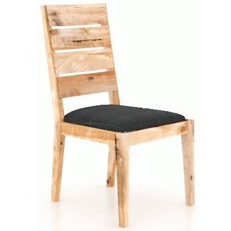 Customizable Side Chair w/ Upholstered Seat